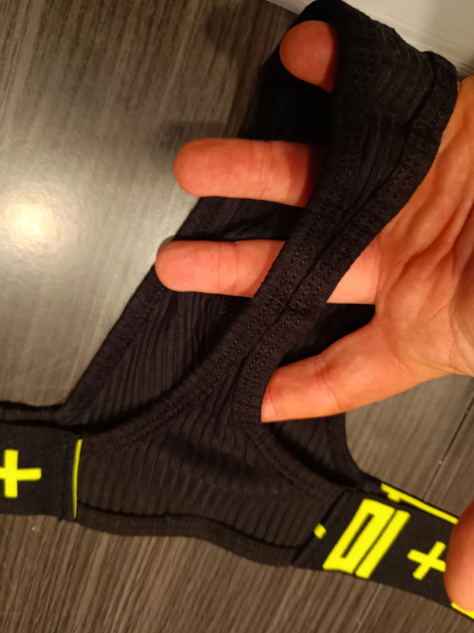 Black cotton men's string – photo 6